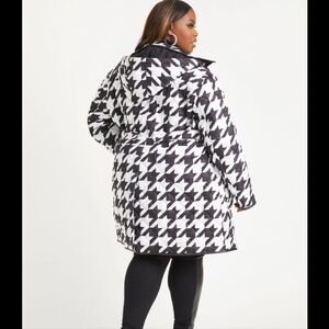 Ashley Stewart Quilted Reversible Fall Jacket